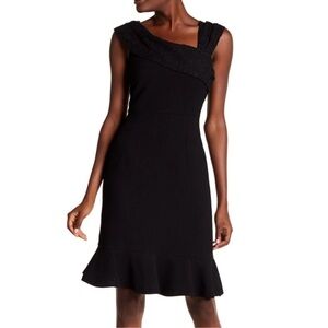 NWT Nanette Lepore Little Black Dress Rich Romantics sz 10
